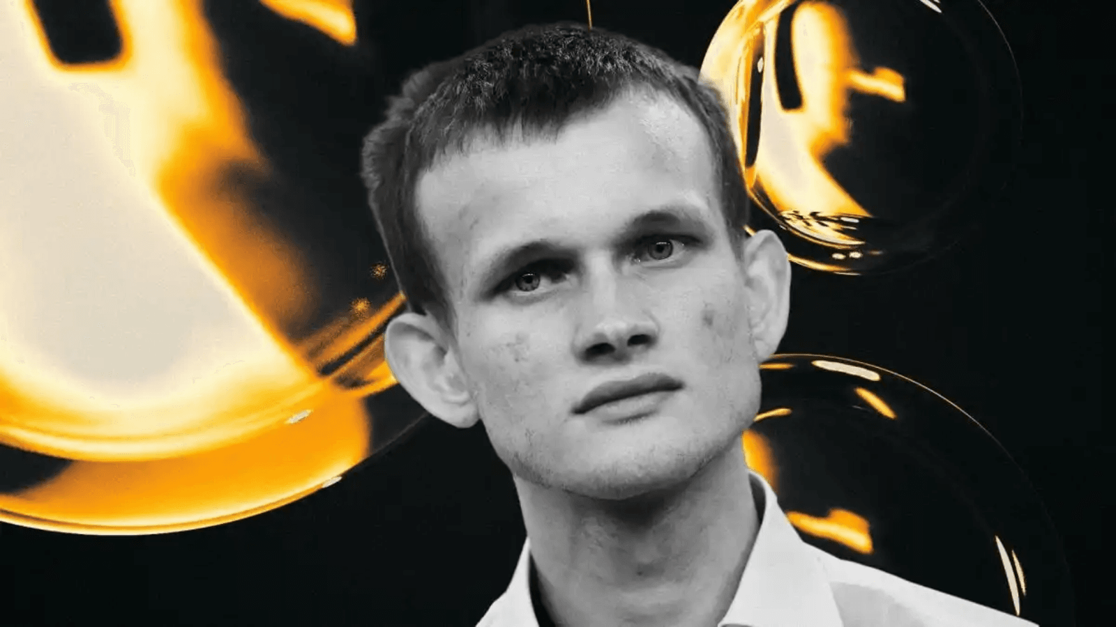 Vitalik Buterin presenting Ethereum staking and decentralization solutions to combat centralization risks.