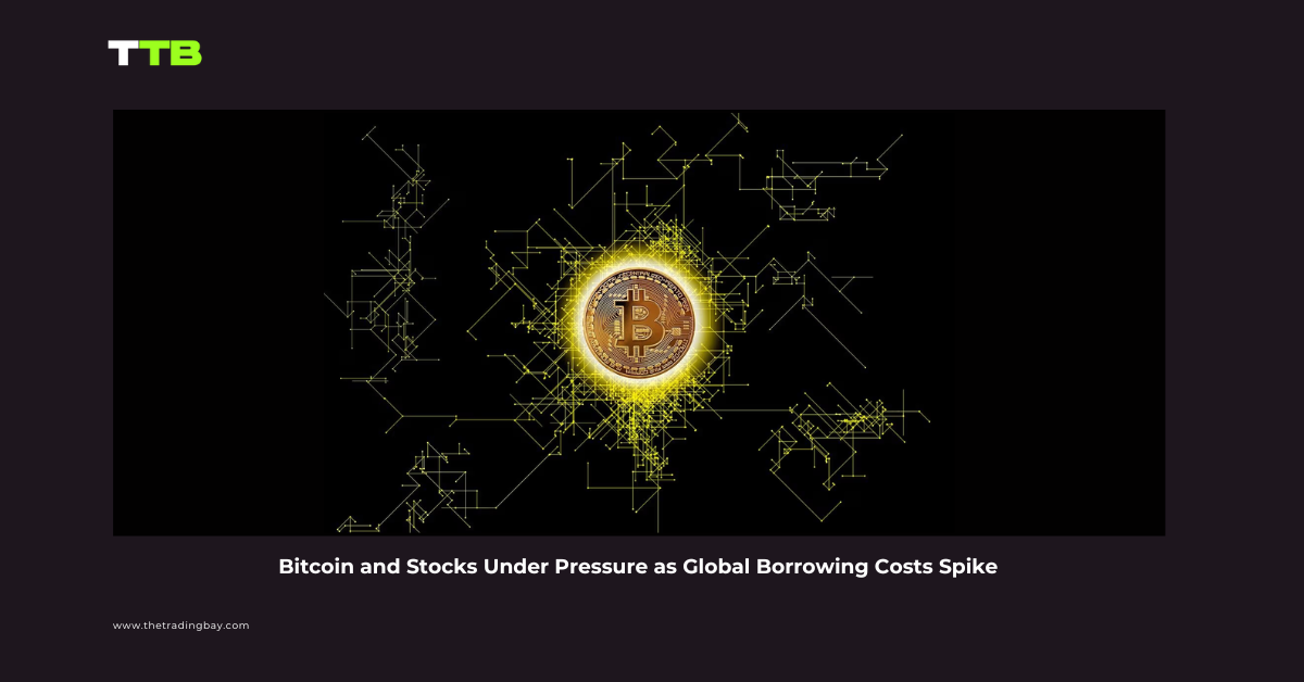 Bitcoin and Stocks Under Pressure as Global Borrowing Costs Spik